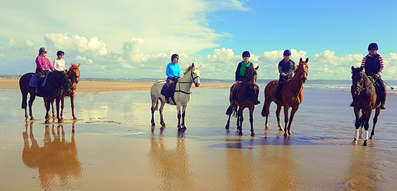 Beach Ride North Devon 